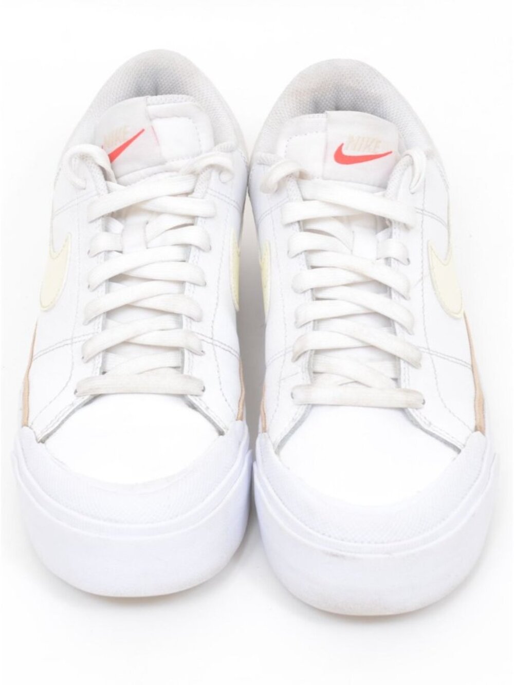 Nike Court Legacy Lift White Coconut Milk Women's Size 9 Platform DM7590-106 - Picture 6 of 9